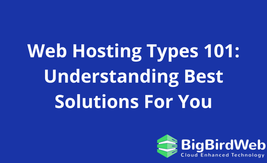 Web Hosting Types 101: Understanding Best Solutions For You