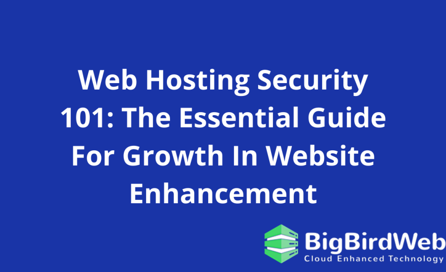 web hosting security-Web Hosting Security 101: The Essential Guide For Growth In Website Enhancement