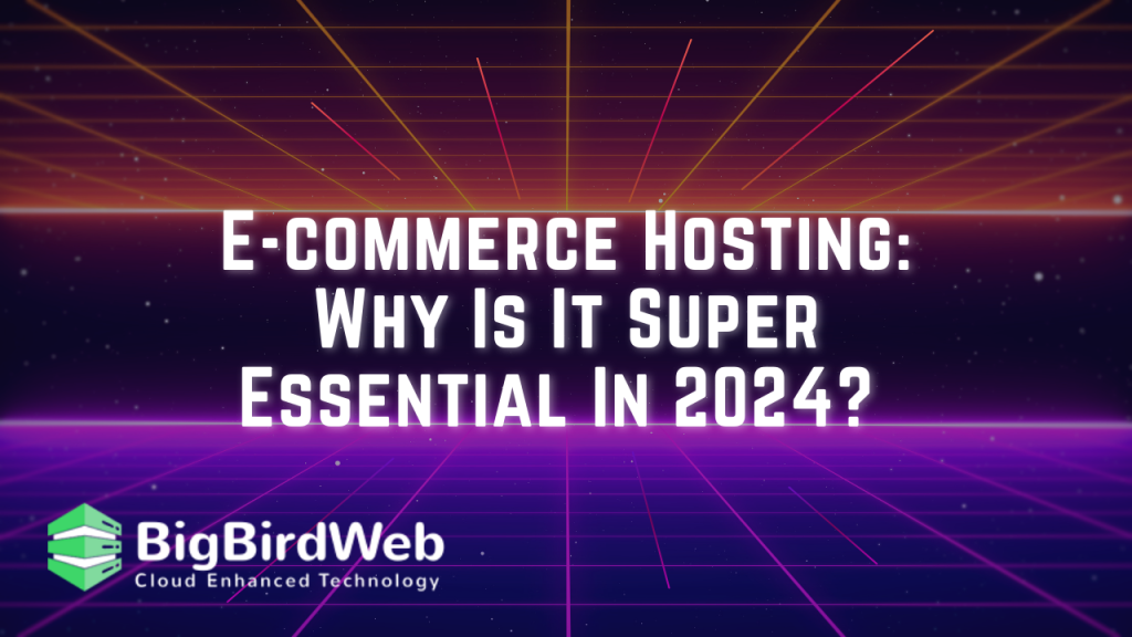 E-commerce Hosting: Why Is It Super Essential In 2024?