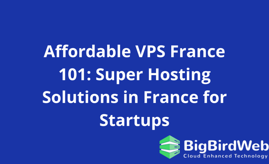 Affordable VPS France 101: Super Hosting Solutions in France for Startups