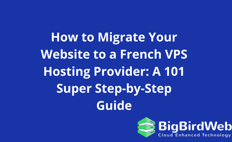 How to Migrate Your Website to a French VPS Hosting Provider: A 101 Super Step-by-Step Guide