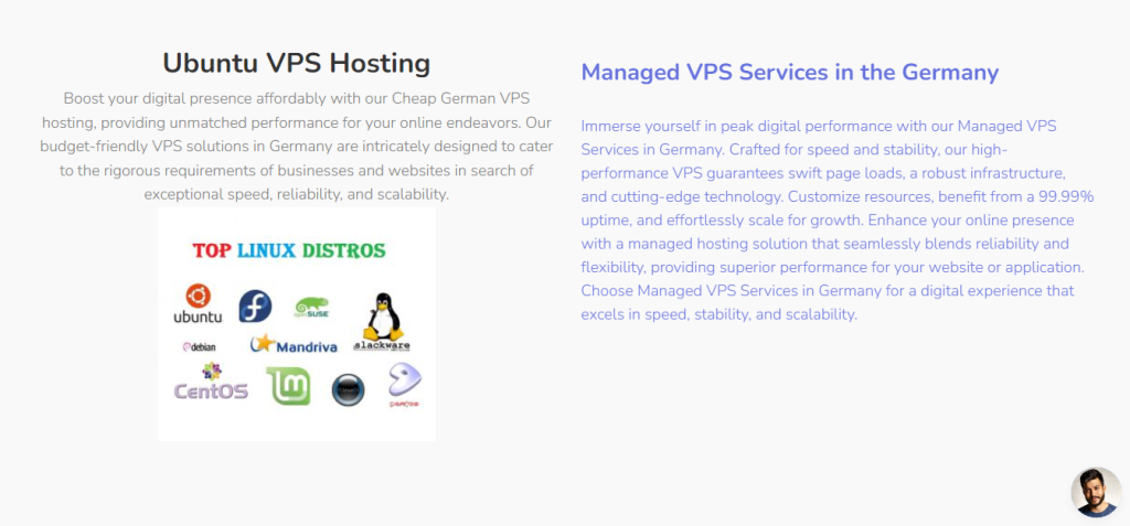  performance for VPS hosting in Germany