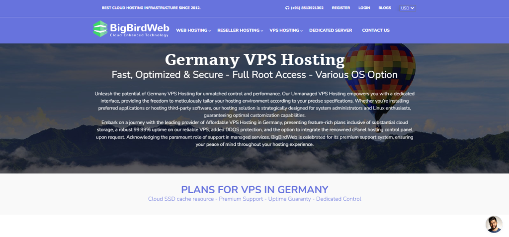 VPS hosting in Germany