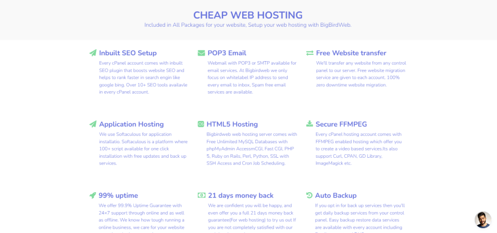 web hosting SEO